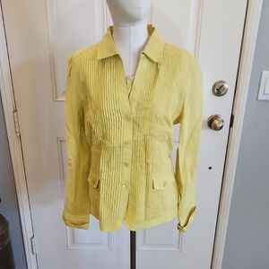 Jones New York Yellow Women's Blazer